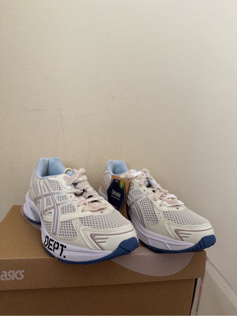 ASICS Gallery Dept. X Gel 1130 Shoes Sneakers Birch Mineral Beige Size 8
